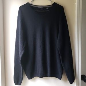 Black Wool/Cashmere Sweater